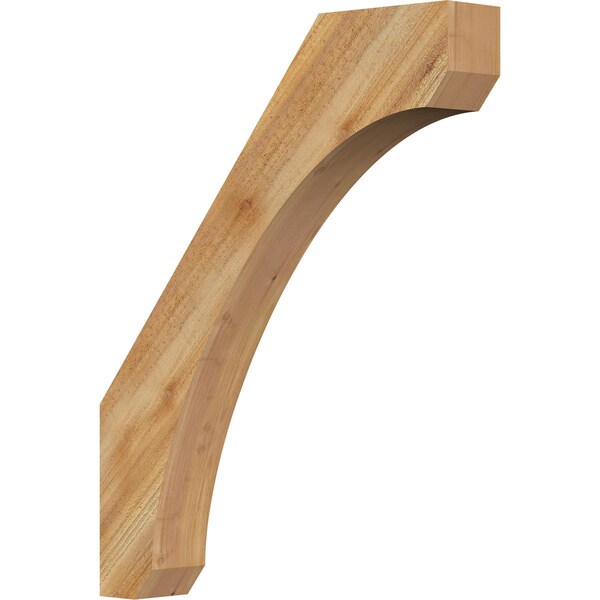 Ekena Millwork 4"W x 24"D x 30"H Legacy Rough Sawn Knee Brace, Western Red Cedar BRC04X24X30LEC00RWR - main